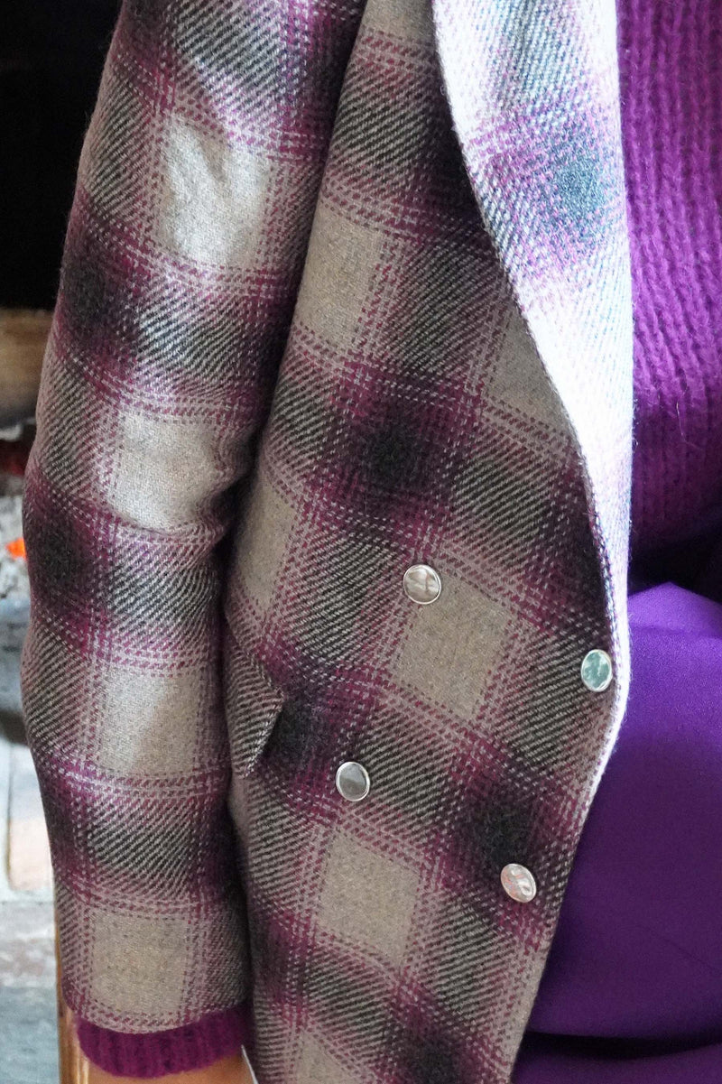 LA CROISÉE - PINK & GREY TARTAN