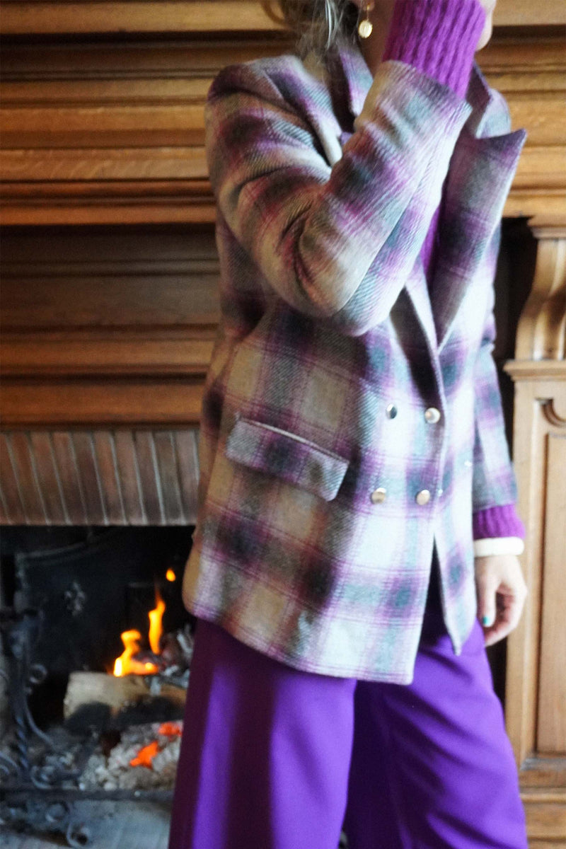 LA CROISÉE - PINK & GREY TARTAN